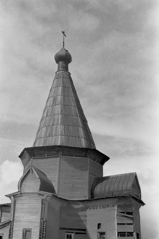 Церковь Рождества Пресвятой Богородицы, Яковлевская (Заостровье) (Виноградовский район, Архангельская область). фасады