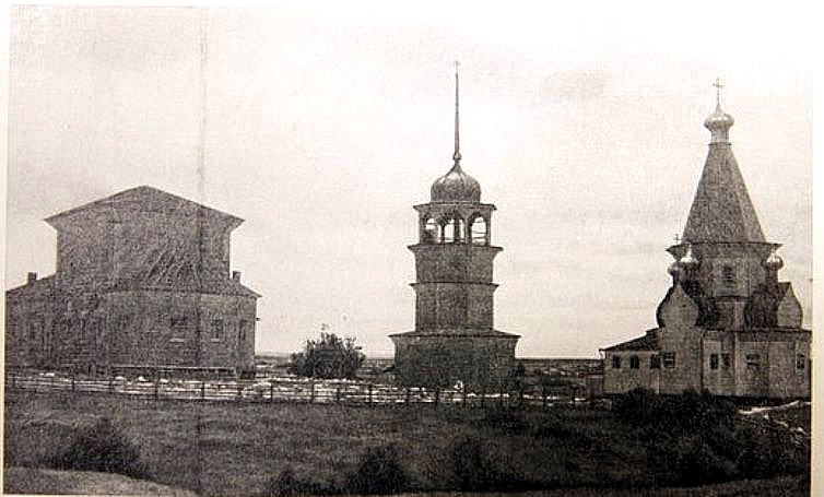 Михайловская (Суландский погост). Храмовый комплекс Суландского погоста. архивная фотография, Фото с сайта https://vk.com/wall-14702117?offset=20