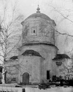 Церковь Покрова Пресвятой Богородицы, Фото начала ХХ века. Госкаталог музейного фонда. Государственный научно-исследовательский музей архитектуры имени А.В. Щусева.<br>, Тиньково, Жуковский район, Калужская область