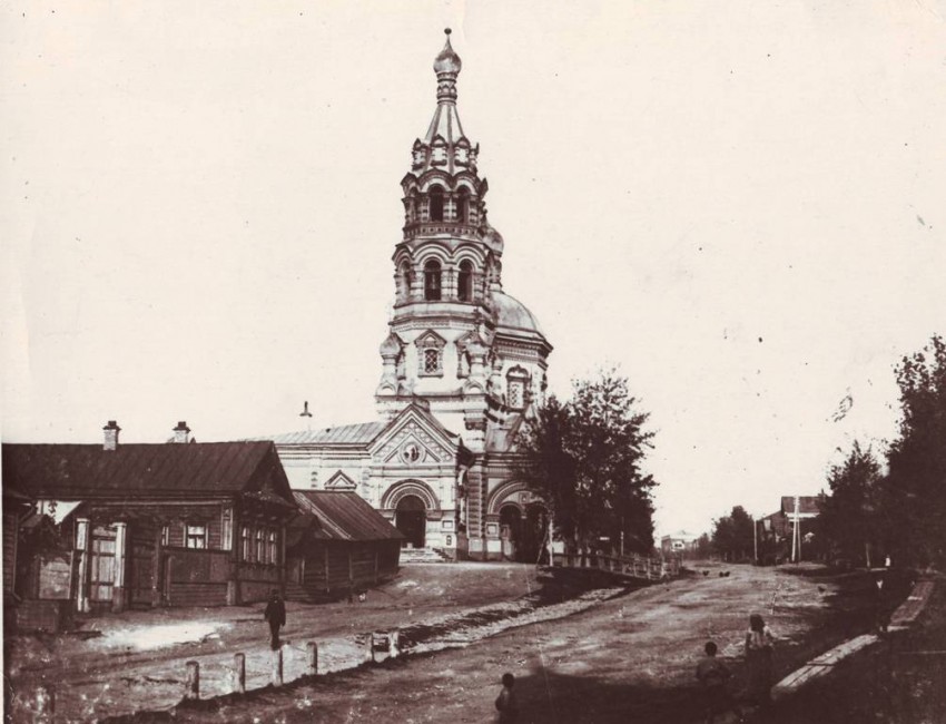 Ульяновск. Церковь Богоявления Господня. архивная фотография, 1890—1916 год с сайта https://pastvu.com/p/194355