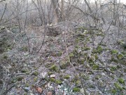 Церковь Сретения Господня в Сретенском на Рыбнице, остатки церкви Сретенье<br>, Сретенье, урочище, Орловский район, Орловская область