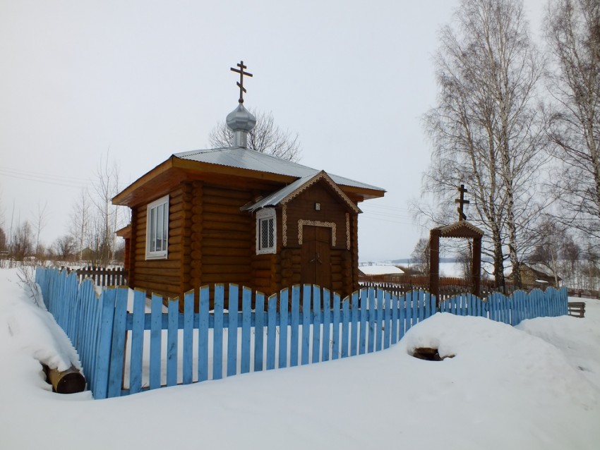 Неизвестная часовня, Комариха (Ильинский район, Пермский край). фасады
