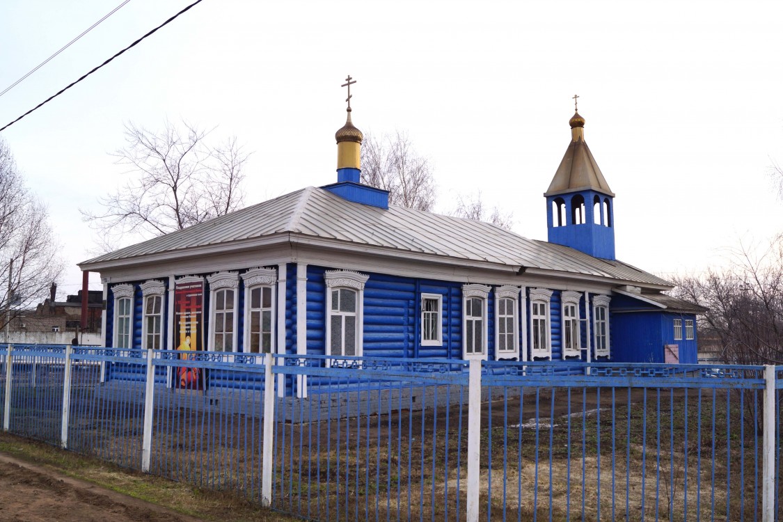 Благовещенск. Церковь Благовещения Пресвятой Богородицы. общий вид в ландшафте