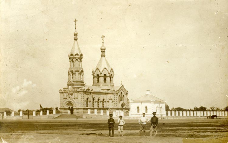Церковь Сергия Радонежского, Скадовск (Скадовский район, Украина, Херсонская область). архивная фотография, Из частной коллекции Михаила Мещанинова