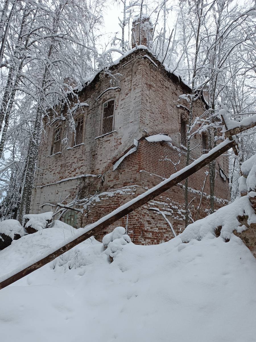 фасады. Церковь Преображения Господня, Попково, урочище (Галичский район, Костромская область)