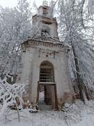 Церковь Преображения Господня - Попково, урочище - Галичский район - Костромская область