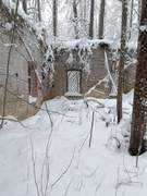 Попково, урочище. Преображения Господня, церковь