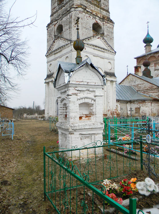 Неизвестная часовня, Шапкино (Савинский район, Ивановская область). фасады