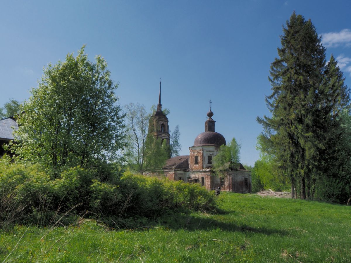 Церковь Воскресения Христова, Жилино (Солигаличский район, Костромская область). фасады