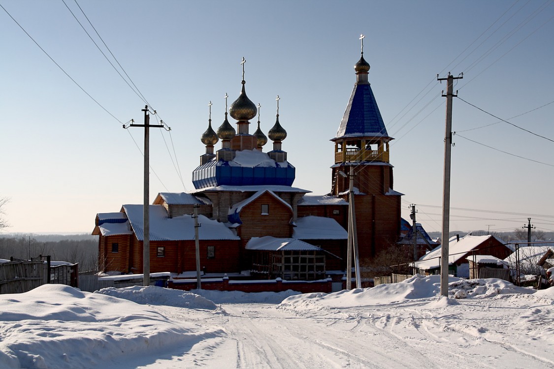 Церковь Сретения Господня (новая), Борское (Борский район, Самарская область). фасады