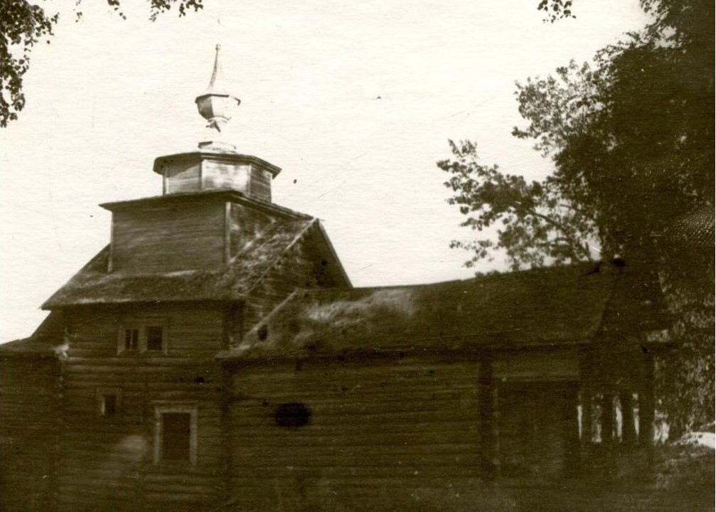 Церковь Димитрия Солунского, Кирилловские Танищи, урочище (Кадуйский район, Вологодская область). архивная фотография, Фото 1931 г. из фондов Череповецкого музея. (ГК № 47645679)