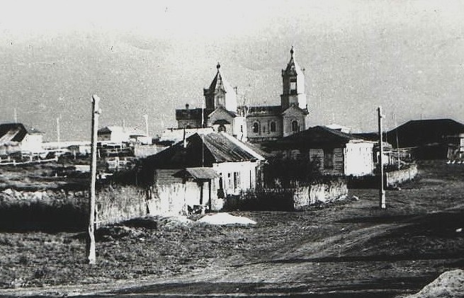 Церковь Рождества Христова, Березинский (Чесменский район, Челябинская область). архивная фотография, Фото 1930-ых годов. Источник: www.chesma74.ru/all_news/day_news/v-chest-bitvy-pri-berezine/