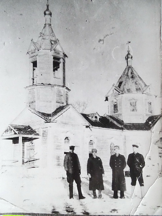 Церковь Рождества Христова, Березинский (Чесменский район, Челябинская область). архивная фотография, Фото советского периода из архива А. Чертищева