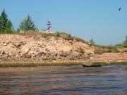 Храмовый комплекс. Церкви  Воскресения Словущего и Спаса Всемилостливого, , Ваучь (акватория Рыбинского водохранилища), Череповецкий район, Вологодская область