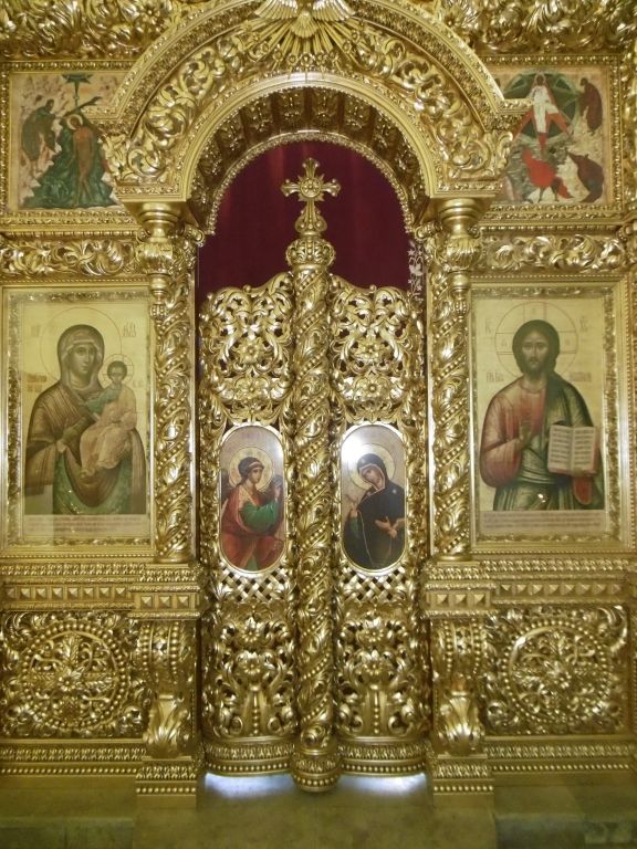 Церковь Благовещения Пресвятой Богородицы (новая), Благовещенск (Благовещенский район, Республика Башкортостан). интерьер и убранство, Царские врата главного иконостаса