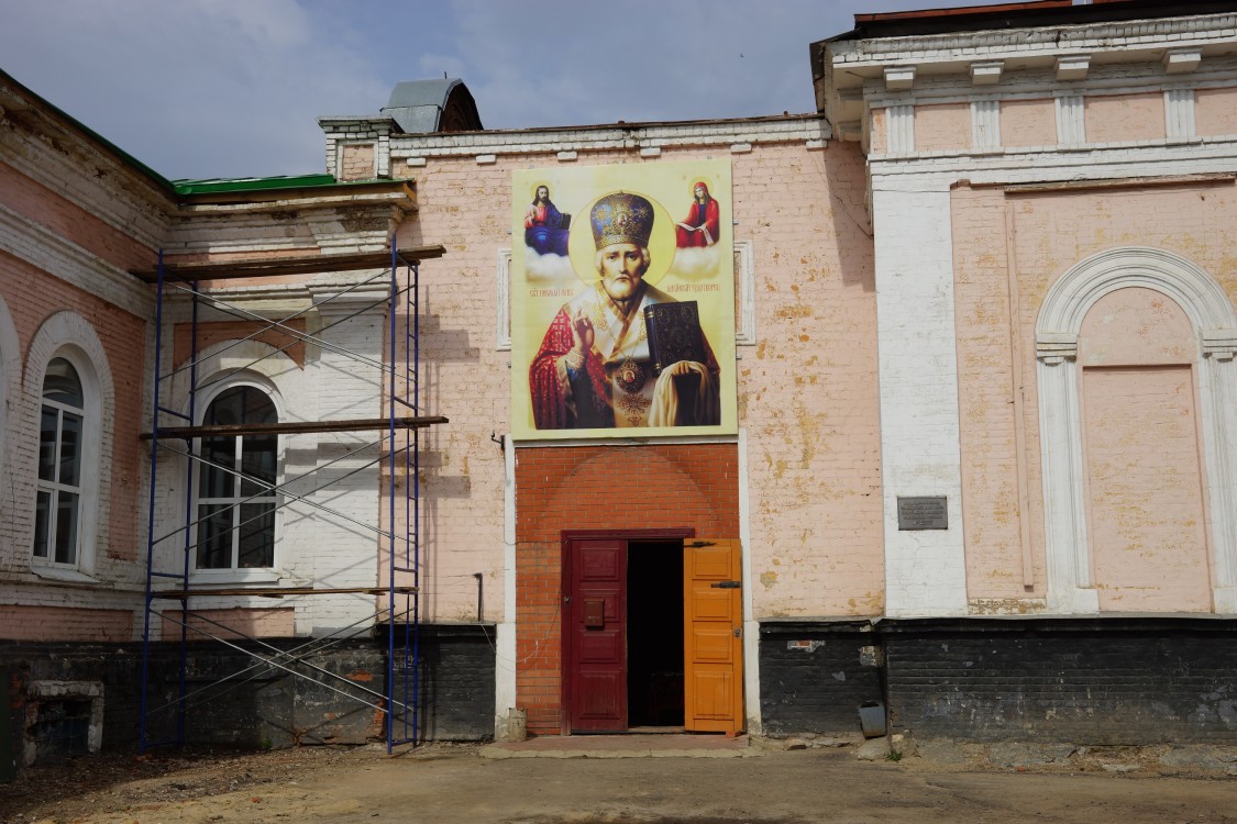 Мичуринск. Церковь Николая Чудотворца. фасады