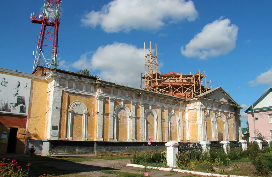 Мичуринск. Церковь Николая Чудотворца. фасады, Общий вид