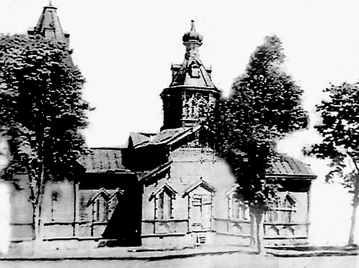 Церковь Михаила Архангела, Вороничи (Пуховичский район, Беларусь, Минская область). архивная фотография, фото с сайта http://www.radzima.org/ru/object_answer/6962.html?id_comm=5106