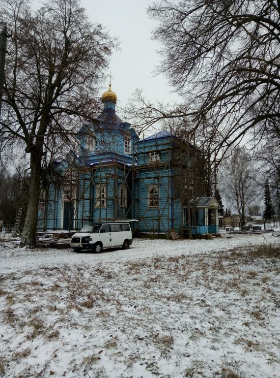 Церковь Успения Пресвятой Богородицы, Зоричи (Сморки) (Борисовский район, Беларусь, Минская область). документальные фотографии