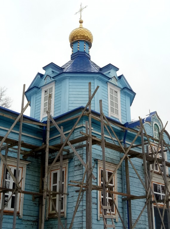 Зоричи (Сморки). Церковь Успения Пресвятой Богородицы. документальные фотографии