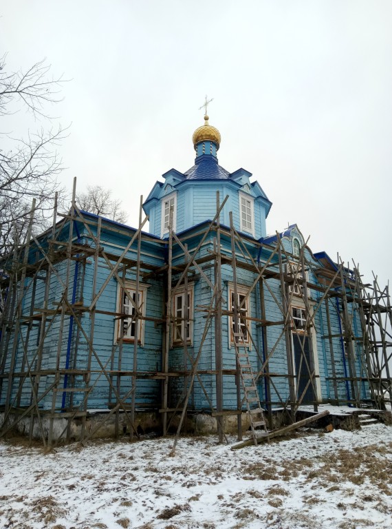 Церковь Успения Пресвятой Богородицы, Зоричи (Сморки) (Борисовский район, Беларусь, Минская область). документальные фотографии