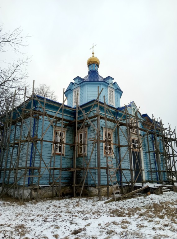 Зоричи (Сморки). Церковь Успения Пресвятой Богородицы. документальные фотографии