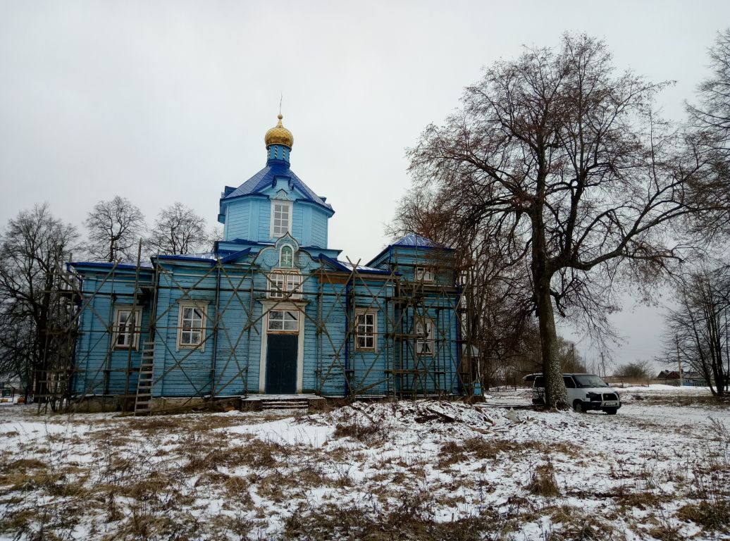 Зоричи (Сморки). Церковь Успения Пресвятой Богородицы. документальные фотографии