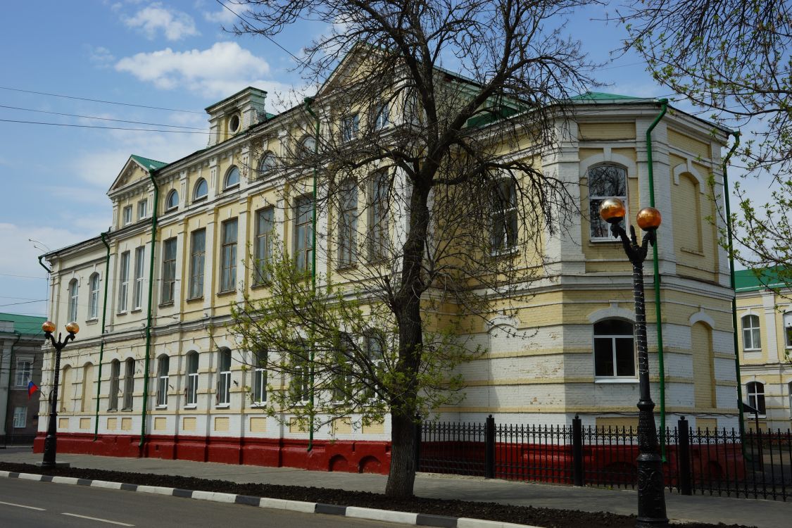 Домовая церковь Серафима Саровского при бывшем Втором (Серафимовском) духовном училище, Тамбов (Тамбов, город, Тамбовская область). фасады