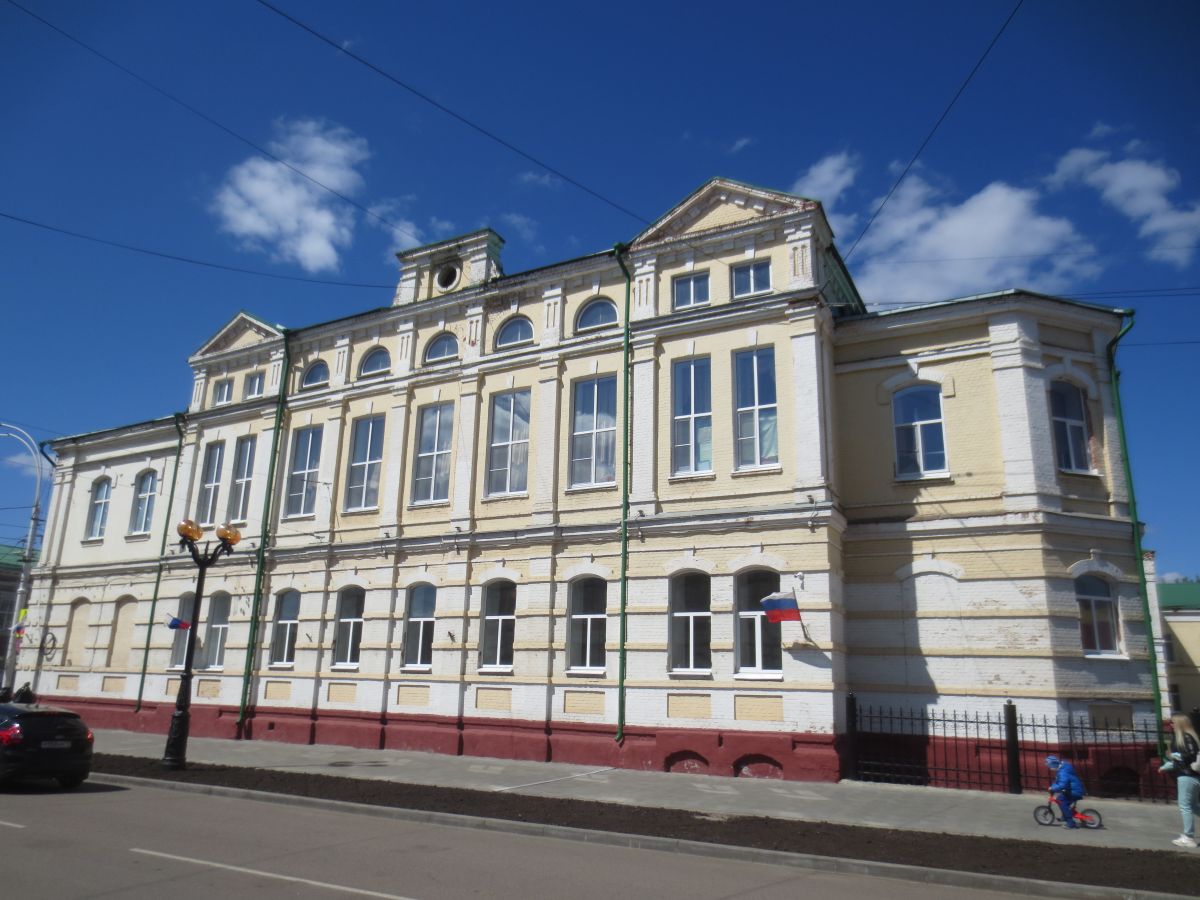 Домовая церковь Серафима Саровского при бывшем Втором (Серафимовском) духовном училище, Тамбов (Тамбов, город, Тамбовская область). фасады