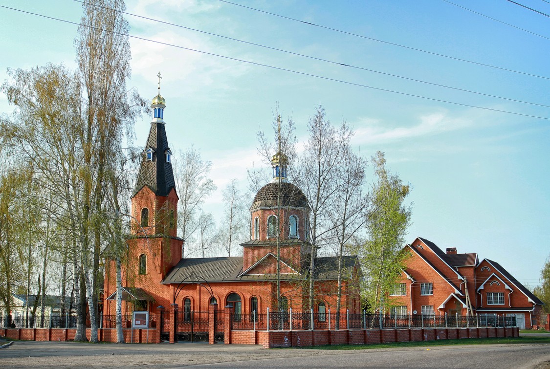 Церковь Казанской иконы Божией Матери, Пески (Поворинский район, Воронежская область). общий вид в ландшафте