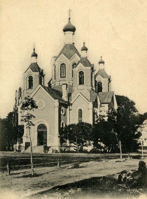 Церковь Александра Невского (утраченная), Гродно (Гродненский район, Беларусь, Гродненская область). архивная фотография, 1890 фото с сайта https://pastvu.com/p/197695