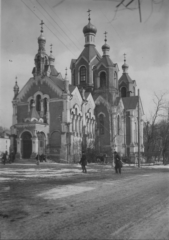 Церковь Александра Невского (утраченная), Гродно (Гродненский район, Беларусь, Гродненская область). архивная фотография, Фото 1916 г. из фондов Arhiwa Panstwowe (Польша)