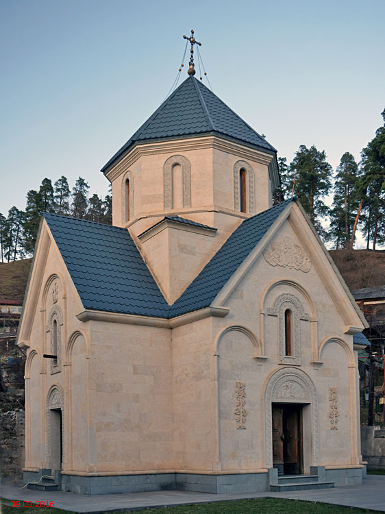 Церковь Георгия Победоносца, Цагвери (Самцхе-Джавахети, Грузия). фасады