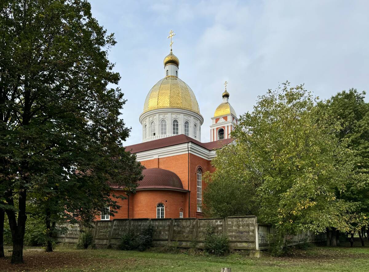 Кафедральный собор Успения Пресвятой Богородицы (строящийся), Майкоп (Майкоп, город, Республика Адыгея). документальные фотографии, Вид с северо-востока