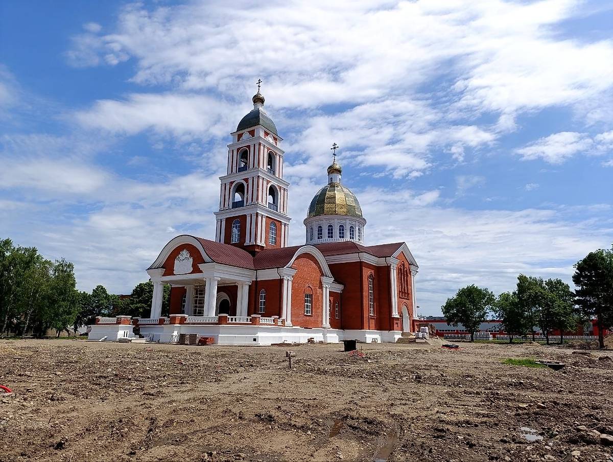 фасады. Кафедральный собор Успения Пресвятой Богородицы (строящийся), Майкоп (Майкоп, город, Республика Адыгея)