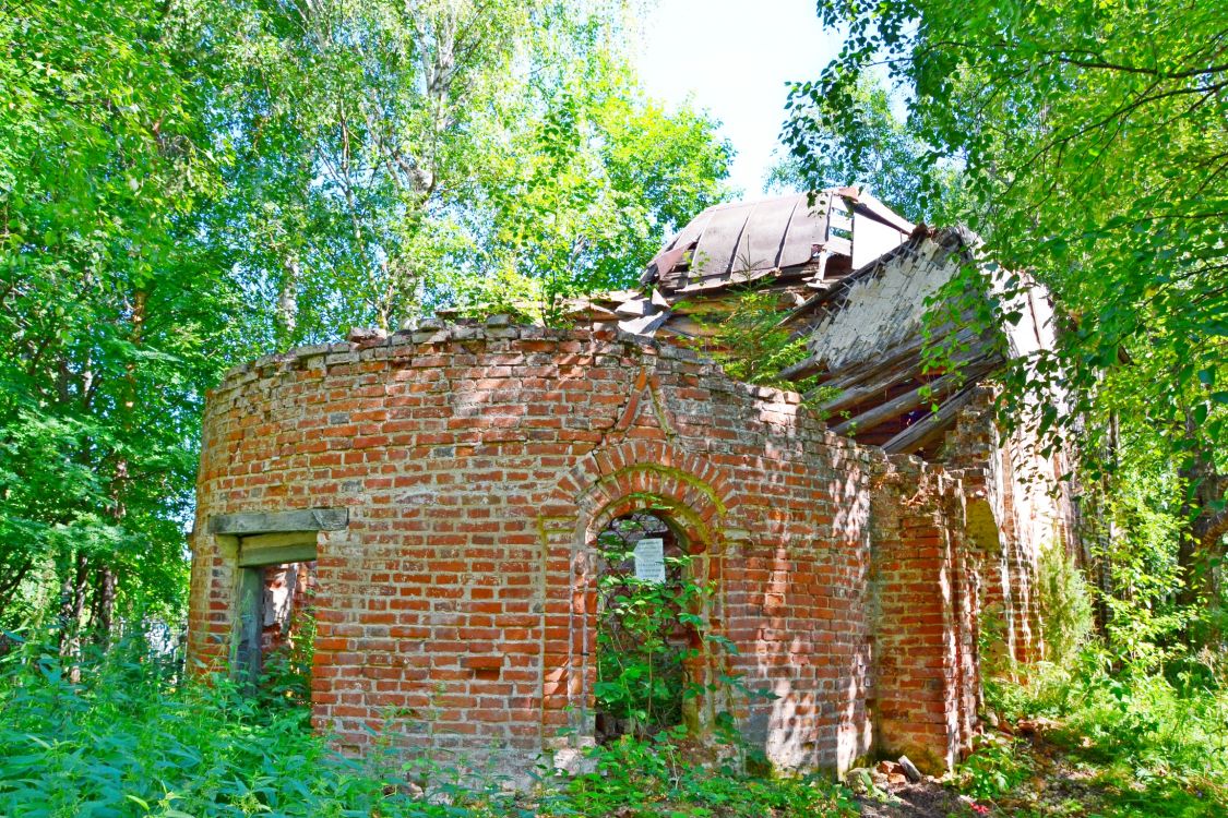 Евдский Погост. Церковь Успения Пресвятой Богородицы. фасады