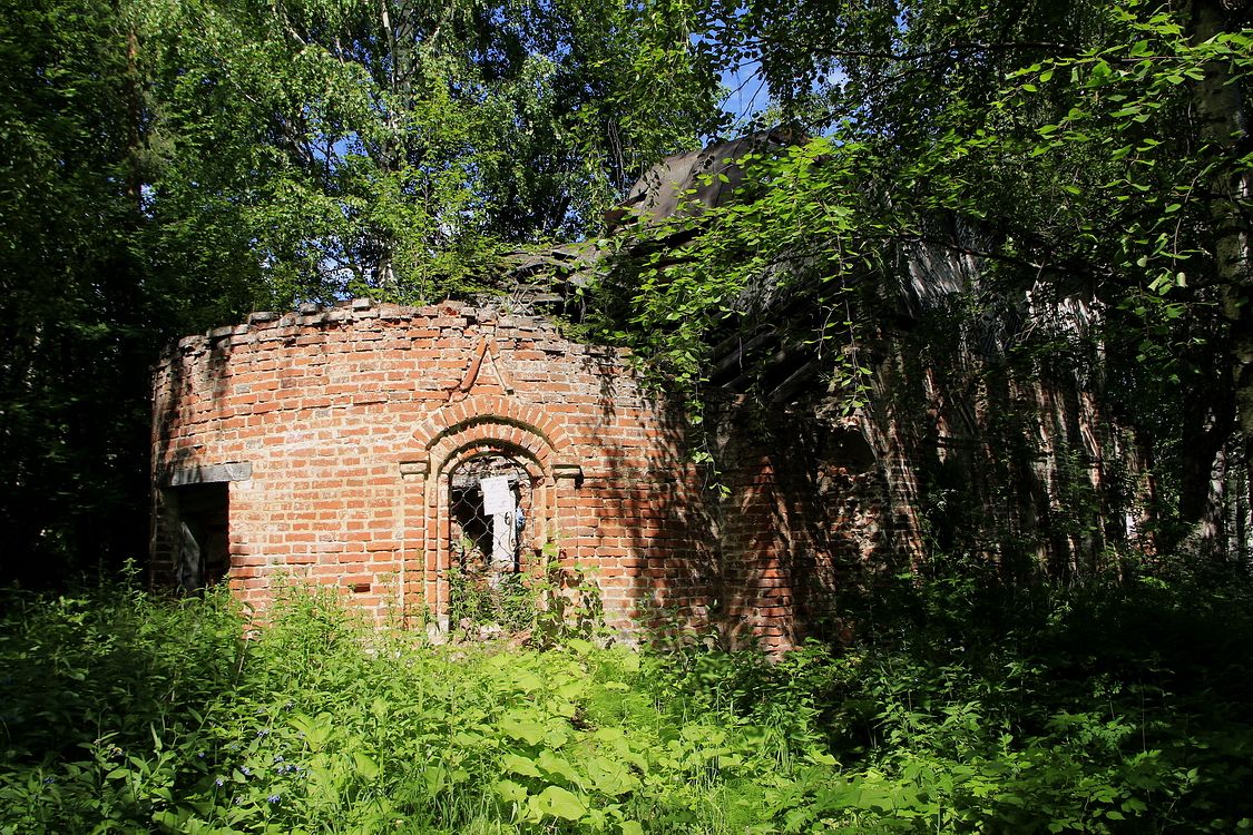 Храмовый комплекс Евдского погоста, Евдский Погост (Красноборский район, Архангельская область). фасады, Успенская церковь.
