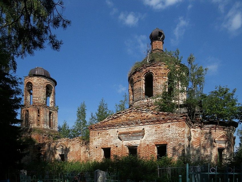 Церковь Вознесения Господня, Евдский Погост (Красноборский район, Архангельская область). фасады