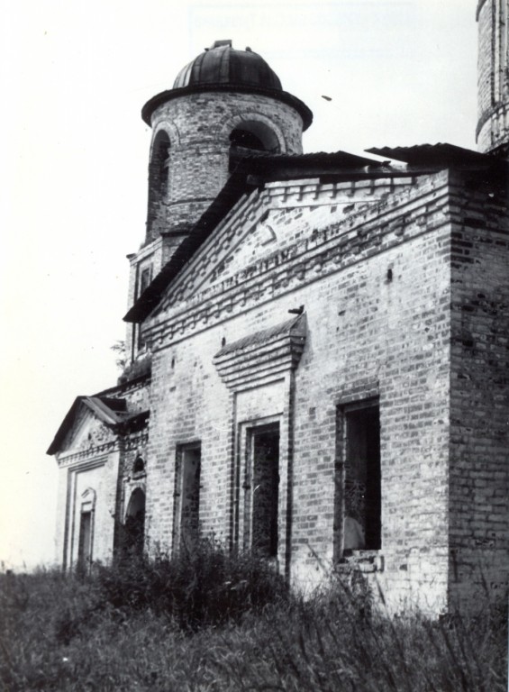 Церковь Вознесения Господня, Евдский Погост (Красноборский район, Архангельская область). архивная фотография, Фото 1971 г. Госкаталог музейного фонда. Красноборский историко-мемориальный и художественный музей им. С.И. Тупицына