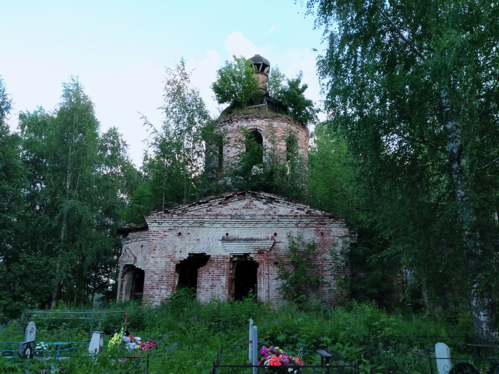 Евдский Погост. Церковь Вознесения Господня. фасады