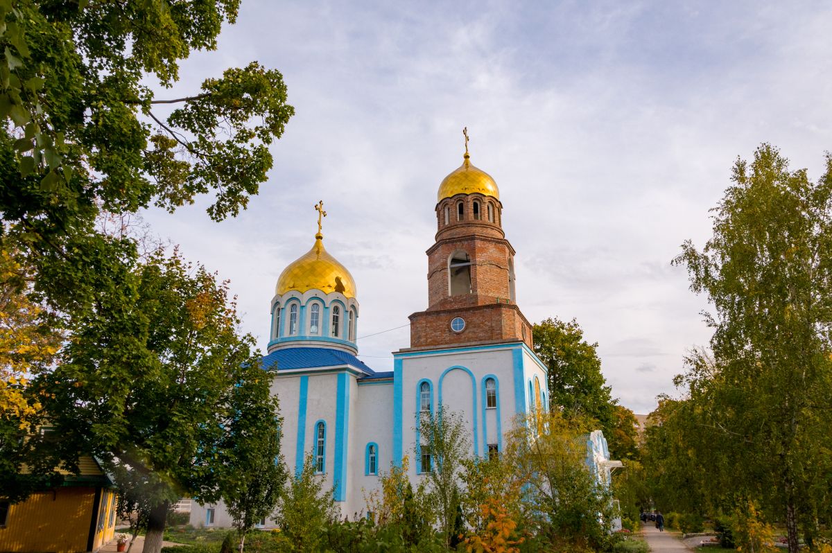 Самара. Церковь Спаса Преображения. фасады