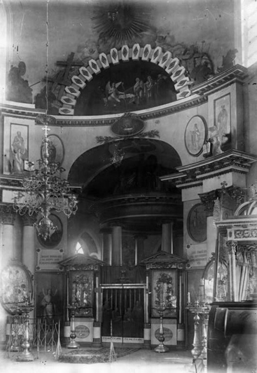 Церковь Николая Чудотворца, Казулино (Сафоновский район, Смоленская область). архивная фотография, Иконостас. фото с http://arch-heritage.livejournal.com/609075.html
