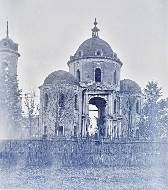 Церковь Николая Чудотворца, Казулино (Сафоновский район, Смоленская область). архивная фотография, Фото 1940 г. (Ильин М.А.). ГКМФ. ГНИМА им. Щусева