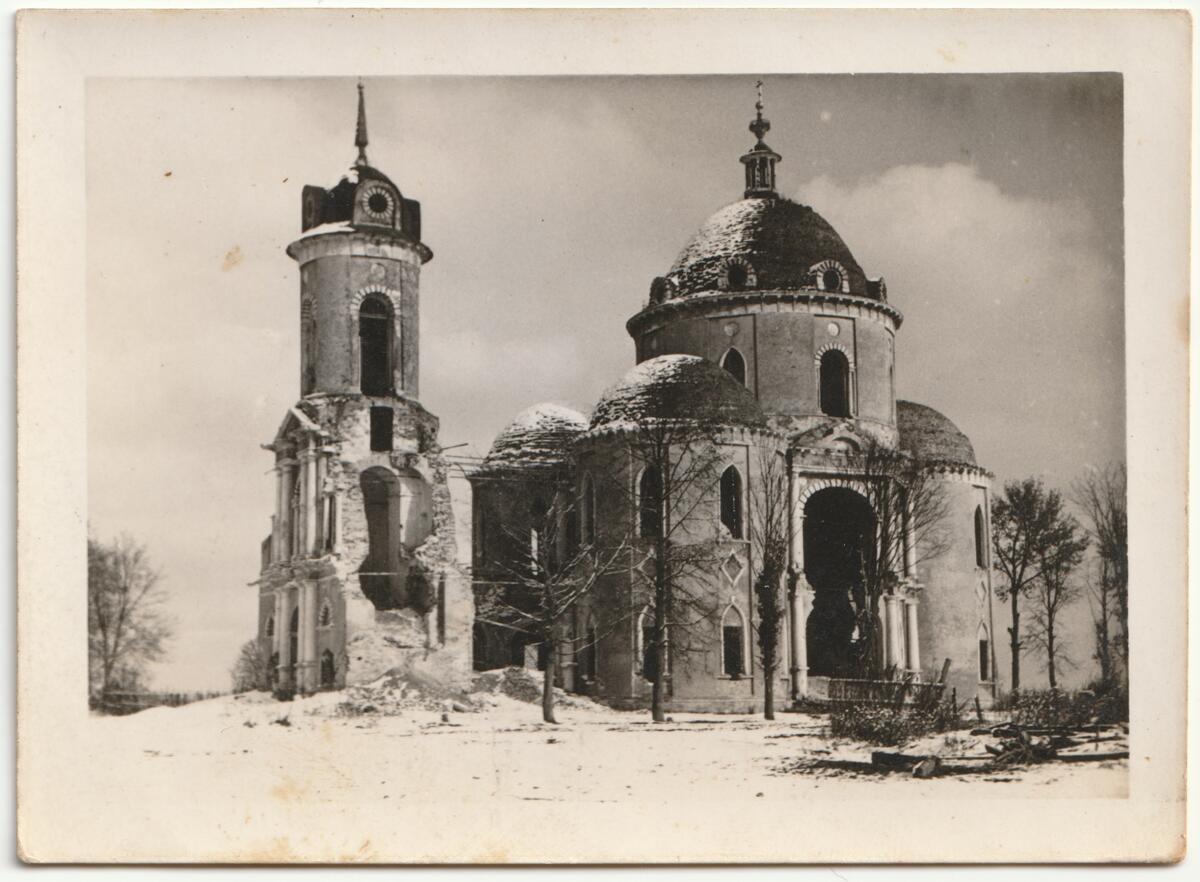 Фото, выкупленное с ebay, архивная фотография. Церковь Николая Чудотворца, Казулино (Сафоновский район, Смоленская область)