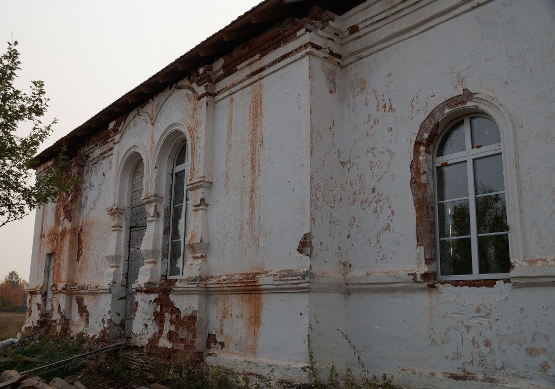 Кривая Лука. Церковь Николая Чудотворца (каменная). фасады, Северный фасад