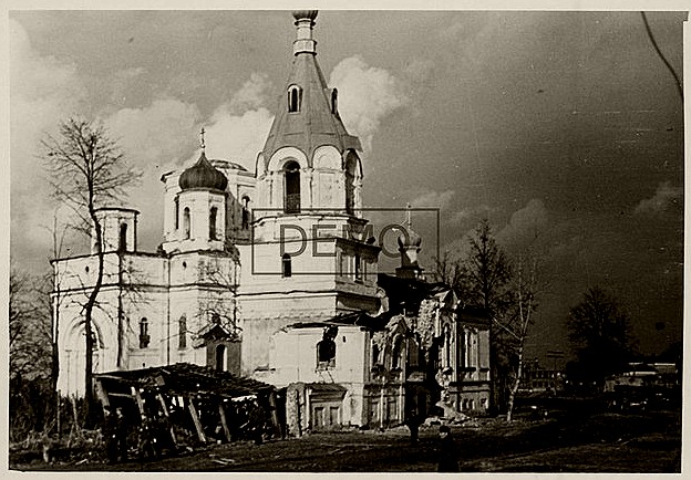 Церковь Казанской иконы Божией Матери, Ржев (Ржевский район и г. Ржев, Тверская область). архивная фотография, с сайта http://postimg.org/image/ci9aimbf1/