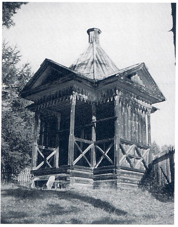 Часовня Петра и Павла, Большие Коты (Иркутский район, Иркутская область). архивная фотография, Фото из книги 