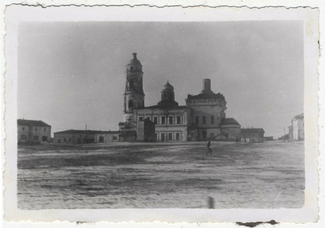 Церковь Николая Чудотворца (Гончарного), Болхов (Болховский район, Орловская область). архивная фотография, Фото 1943 г. с аукциона e-bay.de