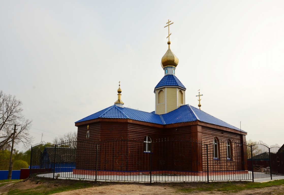 Высокое. Церковь Покрова Пресвятой Богородицы (новая). фасады