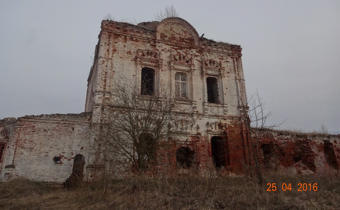 Церковь Успения Пресвятой Богородицы, Песочное (Вологодский район, Вологодская область). фасады